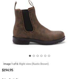High Top Brown Blundstone Boots